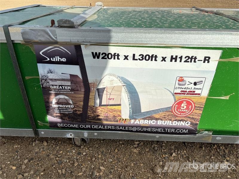 Suihe 203012R-300gPE 20 ft x 30 ft x 12 ft Storage Build Čelični okviri za građevine