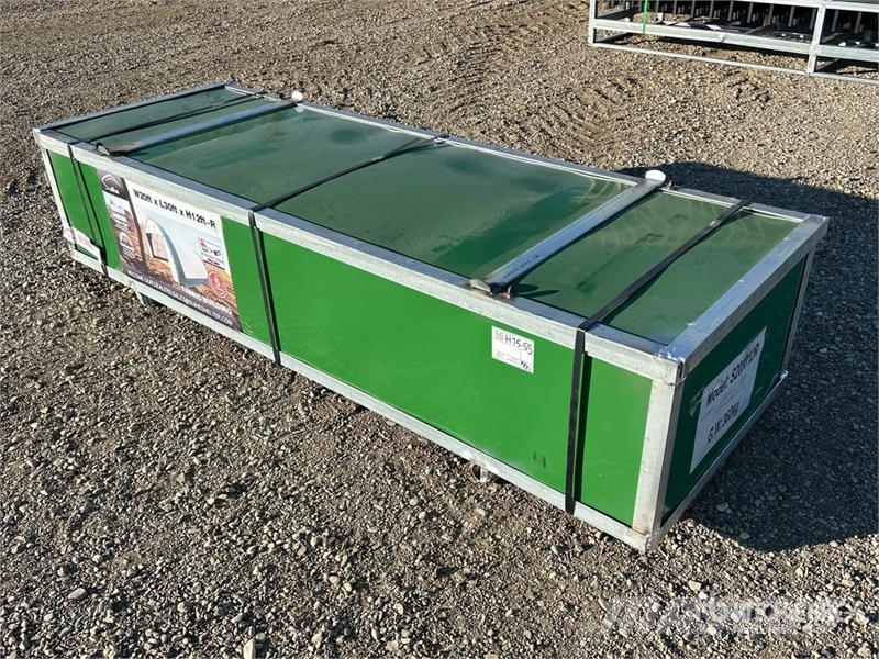 Suihe 203012R-300gPE 20 ft x 30 ft Storage Building (Unu Сталеві каркасні будівлі