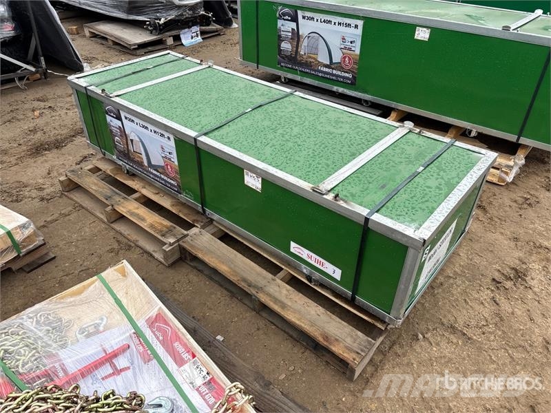 Suihe 203012R-300gPE 20 ft x 30 ft x 12 ft Storage Build Teraskonstruktsiooniga ehitised