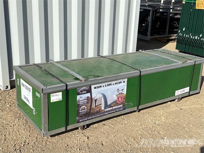 Suihe 203012R-300gPE 20 ft x 30 ft x 12 ft Storage Build Teräsrunkorakennukset