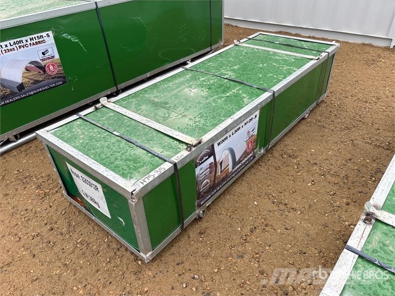 Suihe 203012R-300gPE 20 ft x 30 ft x 12 ft Storage Build المباني الإطار الصلب