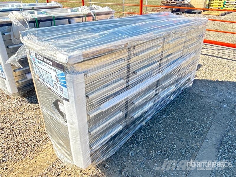 Suihe 7 ft 20-Drawer Stainless steel Workbench (Unused) 其他组件