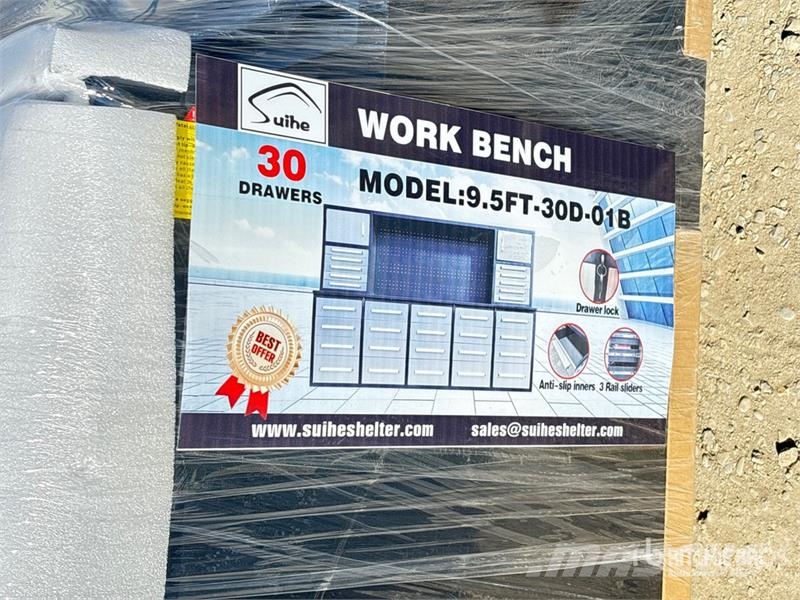 Suihe 9.5ft-30D-01B 9 ft 30-Drawer Stainless steel Workb Інше обладнання