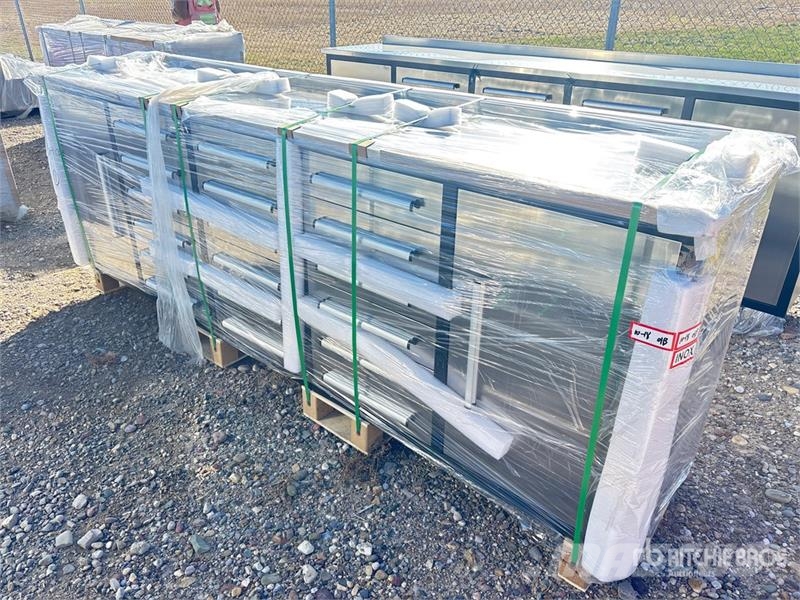 Suihe 9 ft 5 in 18-Drawer Workbench (Unused) Інше обладнання