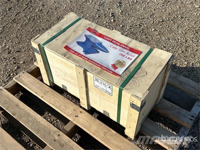 Suihe A200 200 lb Cast Iron Anvil (Unused) Other components