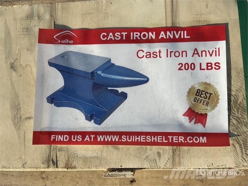 Suihe A200 200 lb Cast Iron Anvil (Unused) Other components