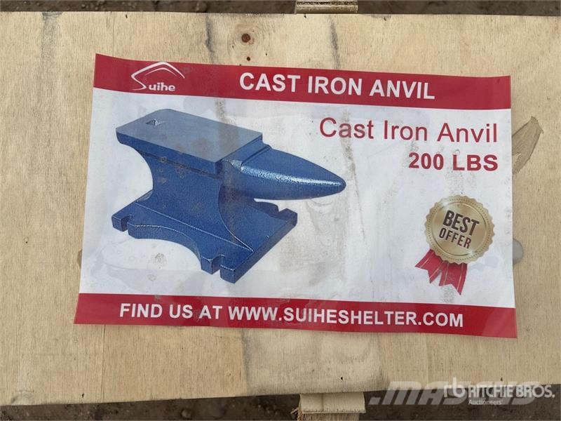 Suihe A200 200 lb Cast Iron Anvil (Unused) Muut