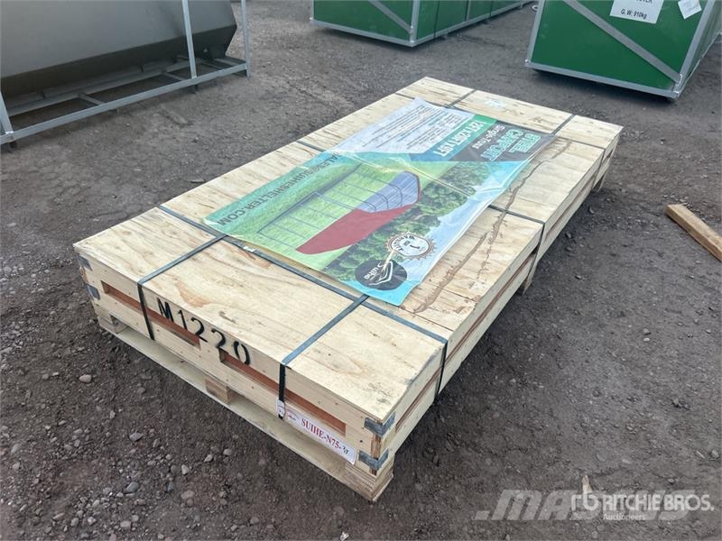 Suihe M122009P 12 ft x 20 ft Light Steel (Unused) Edificación de acero
