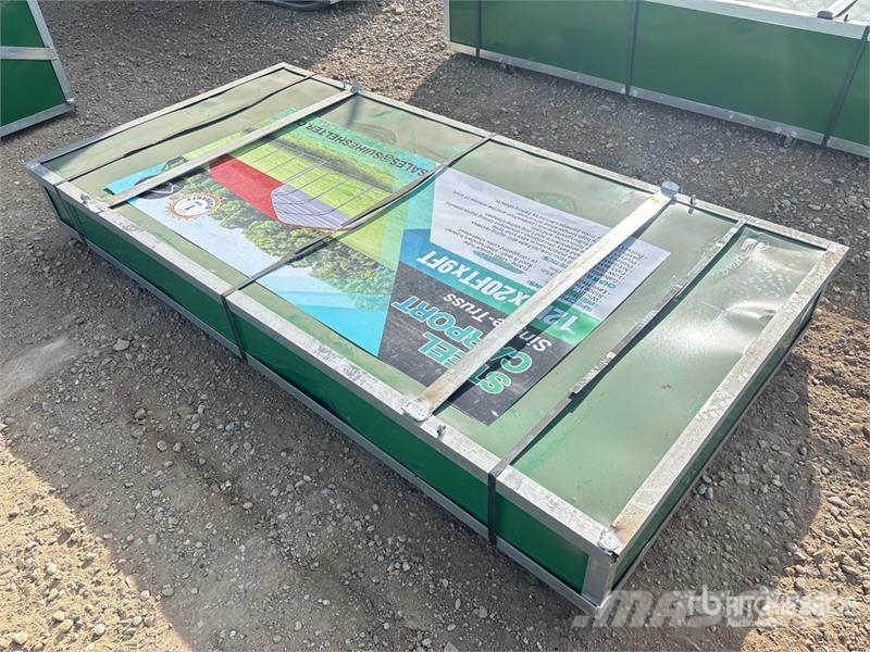 Suihe M122009P 12 ft x 20 ft Light Steel Carport (Unused Stahlrahmenaufbauten
