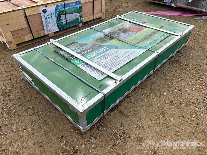 Suihe M122009P Light Steel Carport (Unused) Çelik çerçeveli yapılar