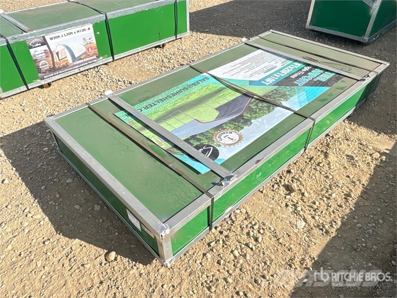 Suihe M202010P 20 ft x 20 ft X 10 ft Carport (Unused) Stahlrahmenaufbauten