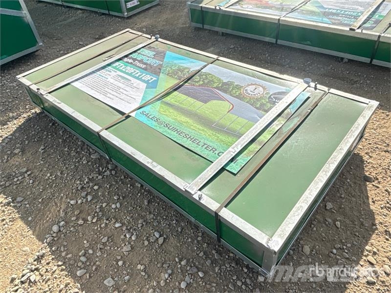 Suihe M202010P 20 ft x 20 ft X 10 ft Carport (Unused) Stahlrahmenaufbauten