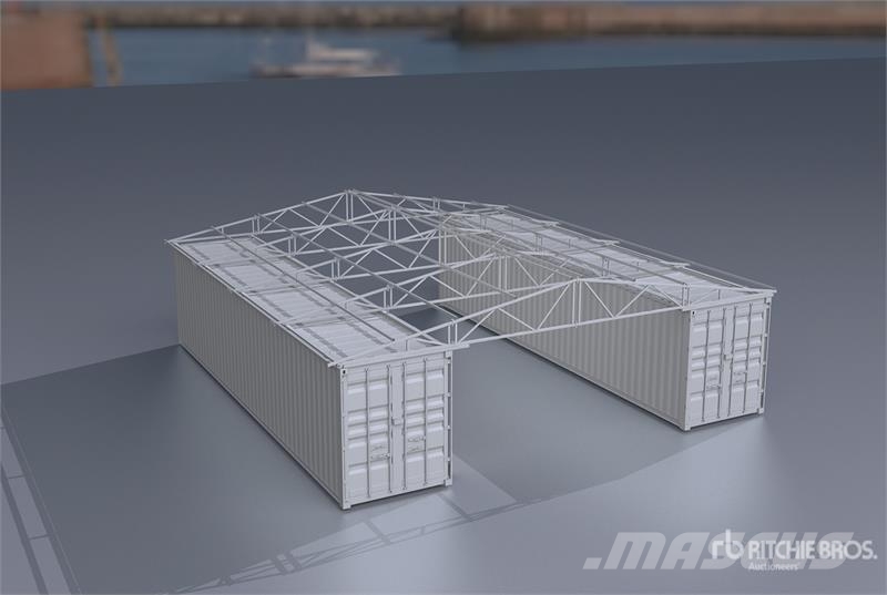 Suihe MC364004P 36 ft x 40 ft Container Shelter (Unused) Otros