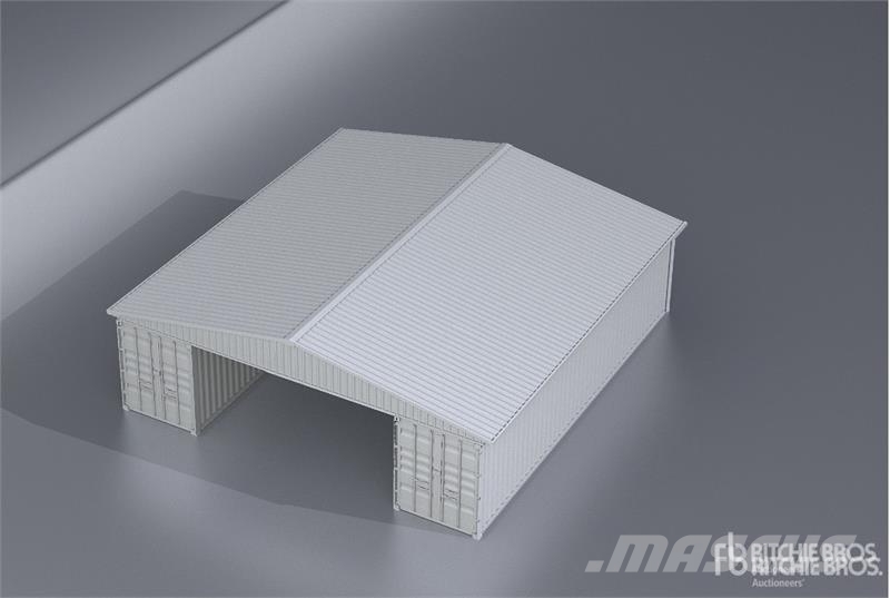 Suihe MC364004P 36 ft x 40 ft Container Shelter Costruzioni - Altro