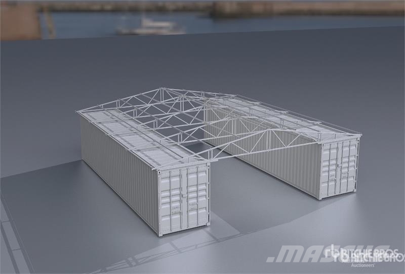 Suihe MC364004P 36 ft x 40 ft Container Shelter Costruzioni - Altro