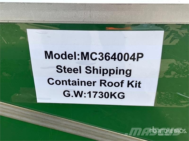 Suihe MC364004P 36 ft x 40 ft Container Shelter (Unused) Ostalo za građevinarstvo