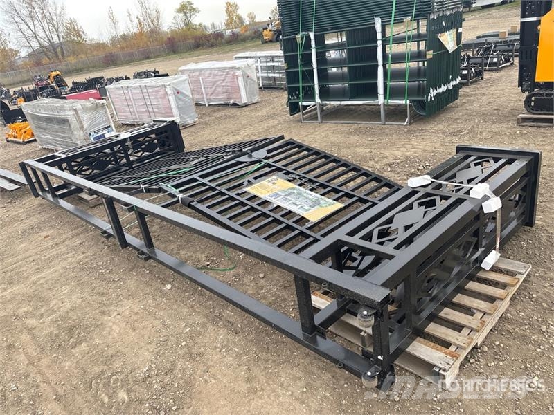 Suihe NFG-20FGP-D02 20 ft Wrought Iron Bi-Parting Drivew Outras máquinas agrícolas