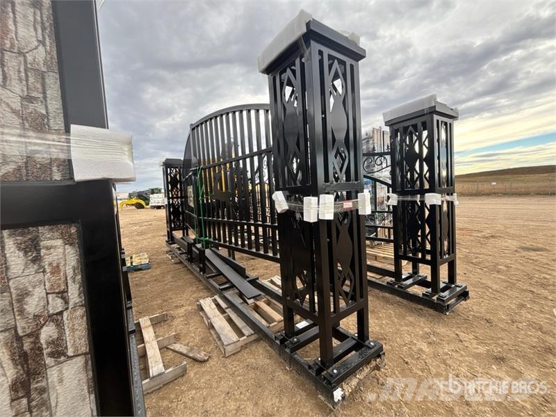 Suihe NFG-20FGP-D02 20 ft Wrought Iron Bi-Parting Drivew Landbrug - Andet