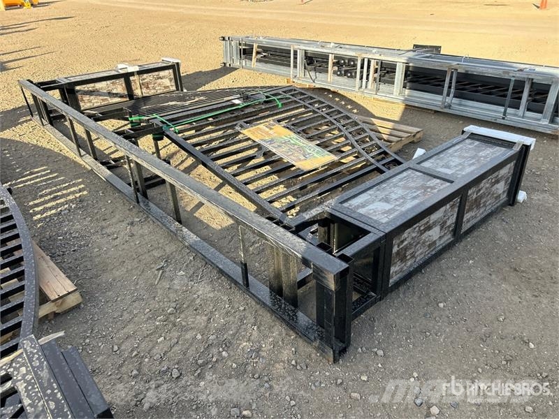 Suihe NFG-20FGP-E02 20 ft Wrought Iron Bi-Parting Drivew Otra maquinaria agrícola
