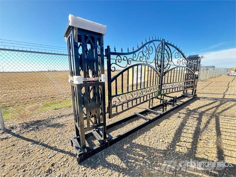 Suihe NFG-20FGP-EU 20 ft x 5 ft Wrought Iron Bi-Parting Agriculture - Others