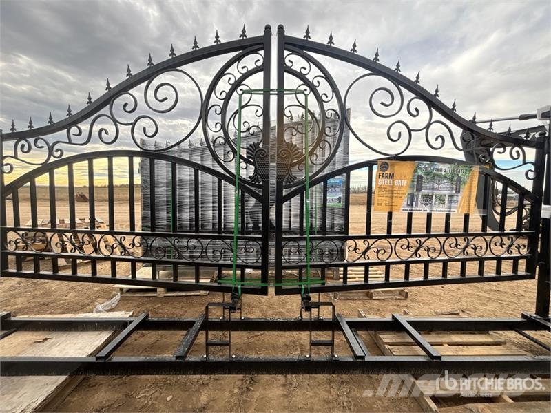 Suihe NFG-20FGP-EU 20 ft x 5 ft Wrought Iron Bi-Parting Landbrug - Andet