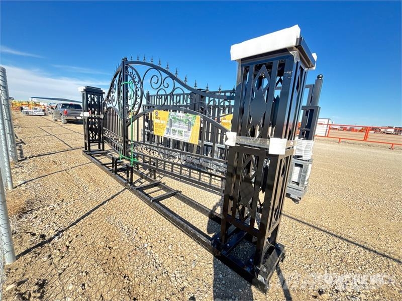 Suihe NFG-20FGP-EU 20 ft x 5 ft Wrought Iron Bi-Parting Agriculture - Others