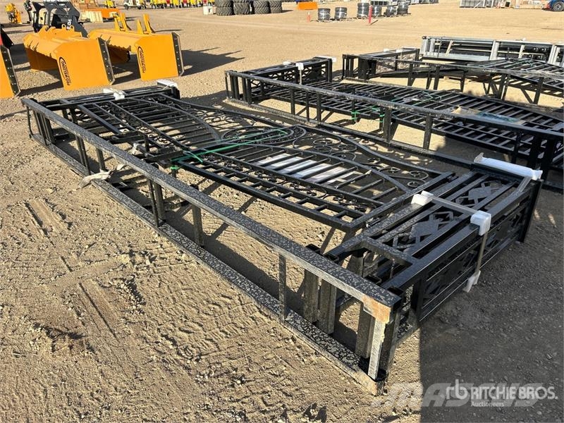 Suihe NFG-20FGP-EU 20 ft x 5 ft Wrought Iron Bi-Parting Otra maquinaria agrícola