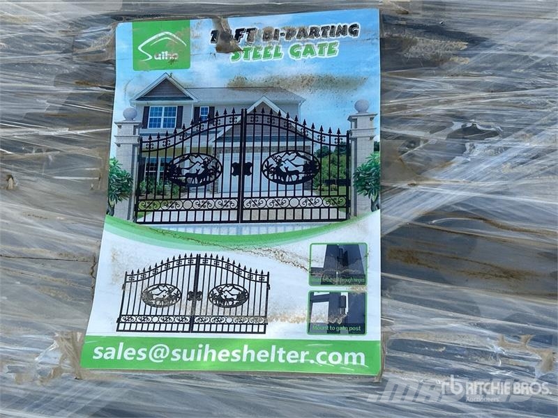 Suihe NG-14D-1 14 ft Wrought Iron Bi-Parting Driveway Ga Otra maquinaria agrícola