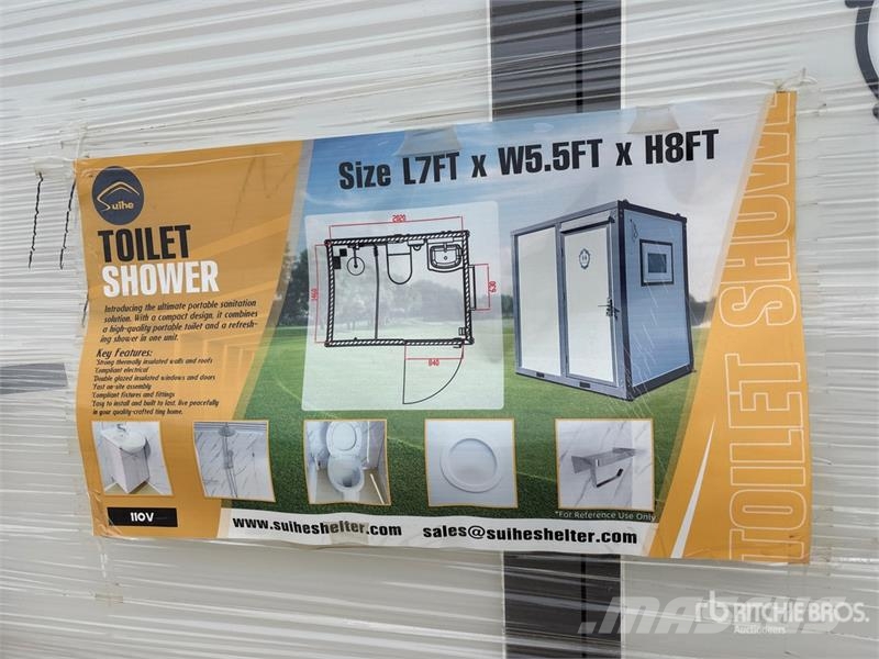 Suihe NT-SH(b) 1 Person Portable Toilet (Unused) Otros componentes