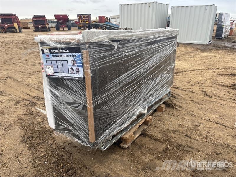 Suihe NWB-10DS-2-7 7 ft 4 in 10-Drawer Workbench (Unused 其他组件