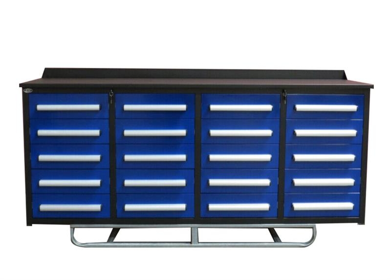 Suihe NWB-20DB-7 7 ft 20-Drawer Workbench (Unused) Drugi deli