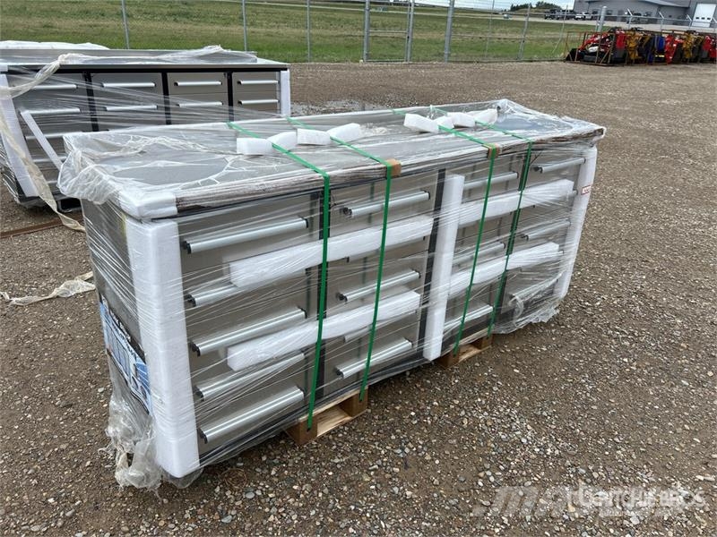 Suihe NWB-20DS -7 7 ft 20-Drawer Stainless Steel Workben Diger parçalar