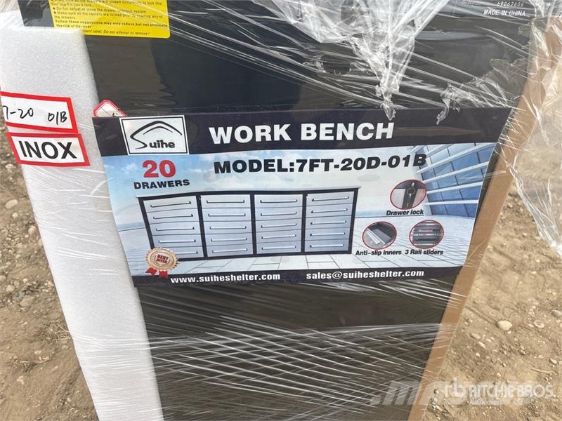 Suihe NWB-20DS -7 7 ft 20-Drawer Workbench (Unused) Övriga