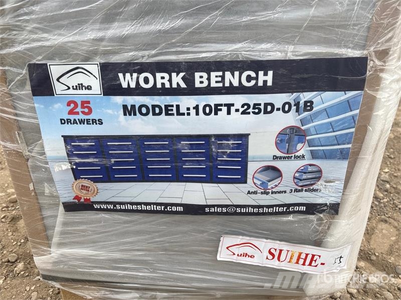 Suihe NWB-25DB-10 10 ft 25-Drawer Workbench (Unused) Övriga