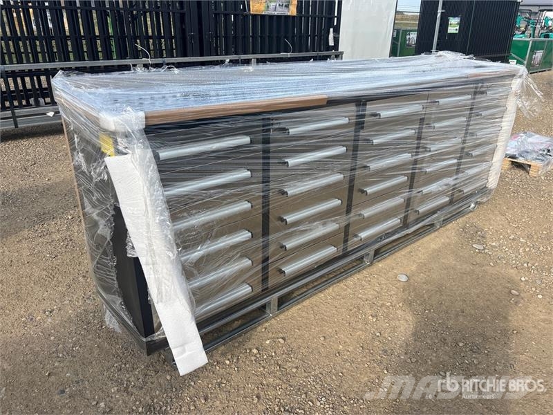 Suihe NWB-30DS -10 10 ft 30-Drawer Workbench (Unused) Diger parçalar