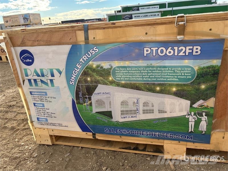Suihe PT0612FB 40 ft x 20 ft Commercial Party Tent (Unus Otros remolques