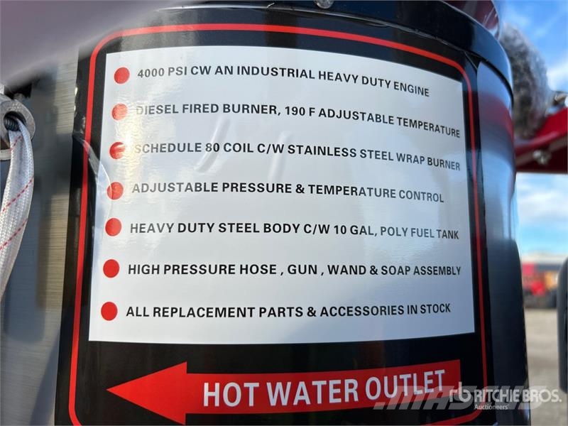 Suihe PW-NO TANK Pressure Washer (Unused) Lagedrukreinigers