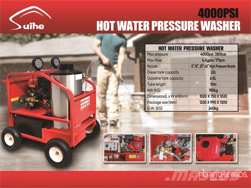 Suihe PW-NO TANK Pressure Washer (Unused) Korkeapainepesurit