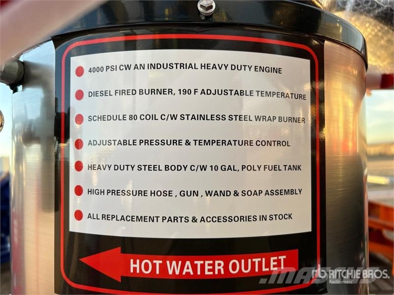 Suihe PW-NO TANK Pressure Washer (Unused) Lagedrukreinigers