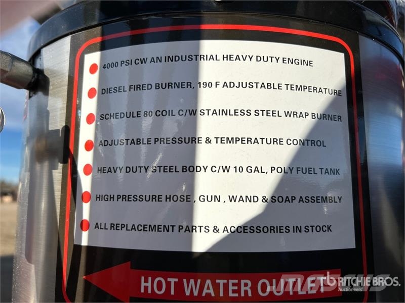 Suihe PW Skid-Mounted Pressure Washer (Unused) Lagedrukreinigers