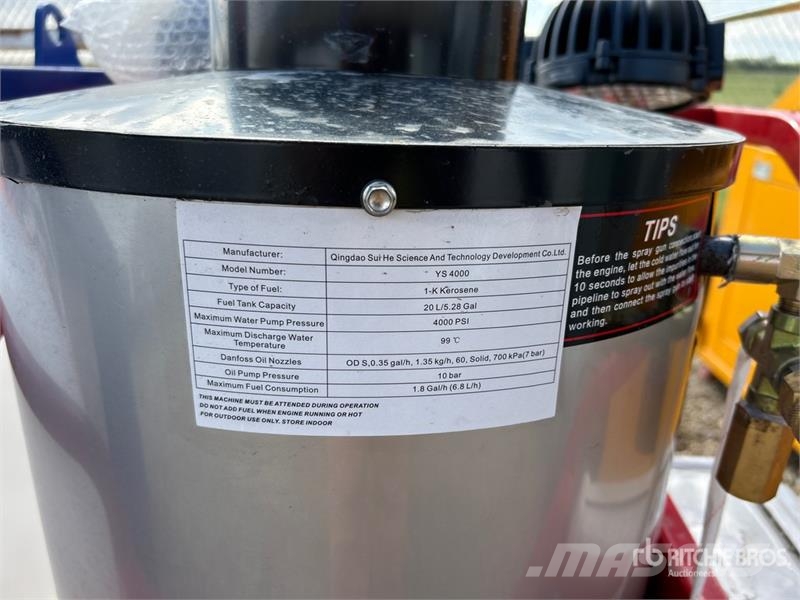 Suihe PW Skid-Mounted Pressure Washer (Unused) Korkeapainepesurit