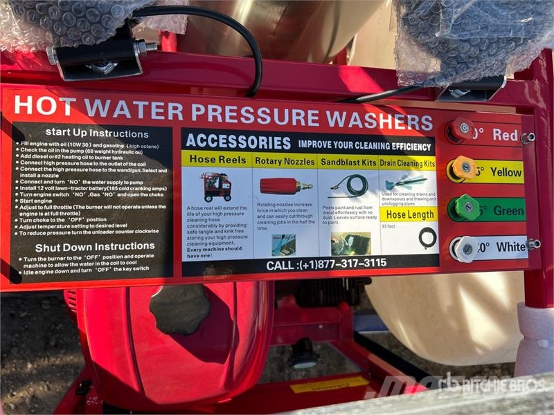 Suihe PW Skid-Mounted Pressure Washer (Unused) Lagedrukreinigers