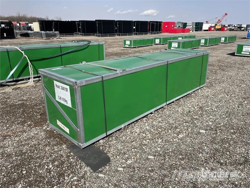 Suihe S304015R-300gPE 30 ft x 40 ft x 15 ft Storage Buil Edificación de acero