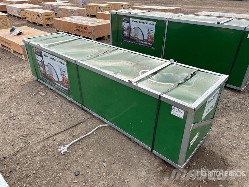 Suihe S304015R-300gPE 30 ft x 40 ft x 15 ft Storage Buil Steel frame buildings