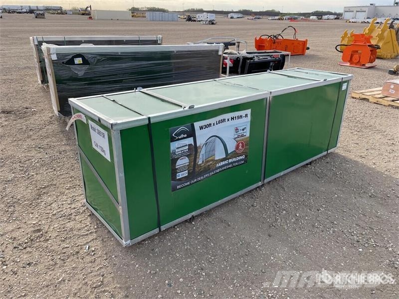 Suihe S306515R-300gPE 30 ft x 65 ft Storage Building (Un Edificación de acero