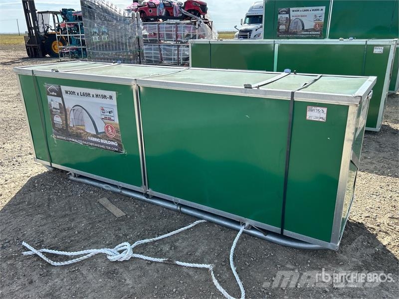 Suihe S306515R-300gPE 30 ft x 65 ft Storage Building (Un Edificación de acero