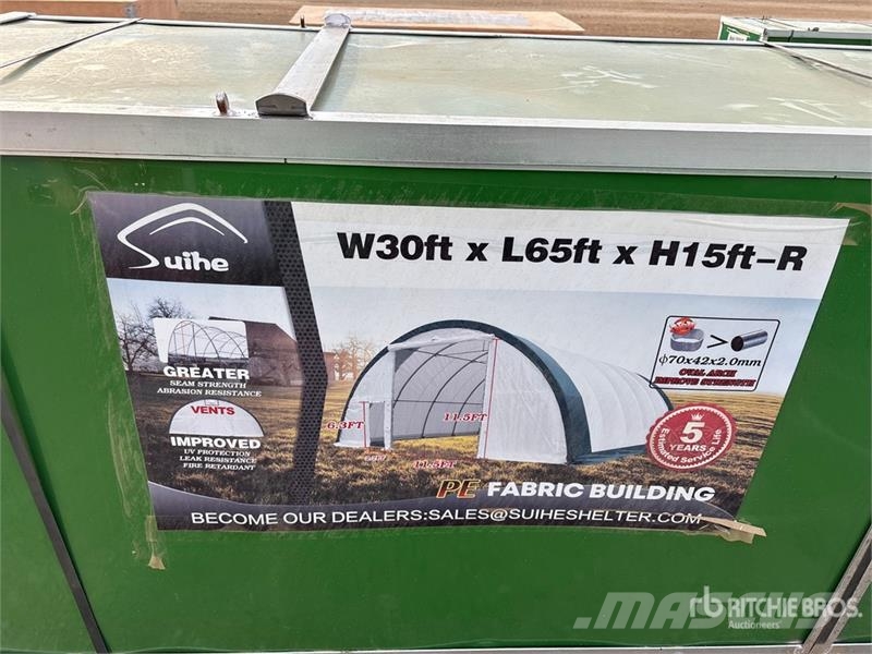 Suihe S306515R-300gPE 30 ft x 65 ft Storage Building (Un Čelični okviri za građevine