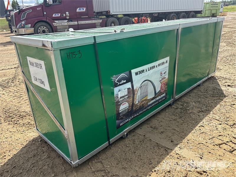 Suihe S306515R-300gPE 30 ft x 65 ft Storage Building (Un Edificación de acero
