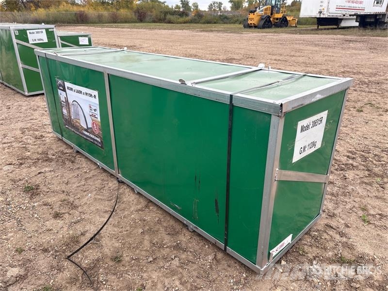 Suihe S306515R-300gPE 30 ft x 65 ft Storage Building (Un المباني الإطار الصلب