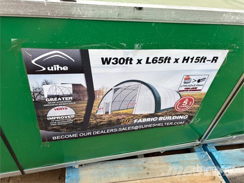 Suihe S306515R-300gPE 30 ft x 65 ft Storage Building (Un Hangar